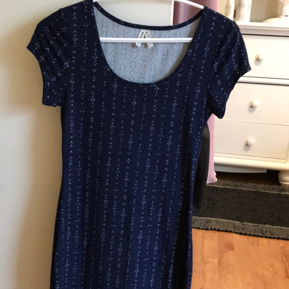 Navy blue dress